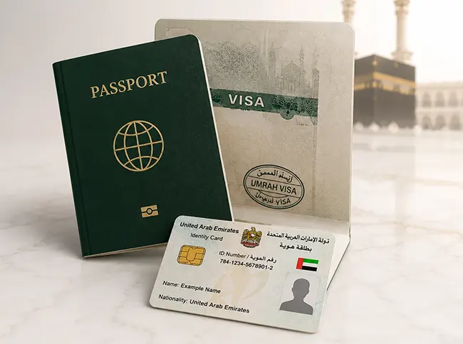 Umrah Visa Requirements from UAE