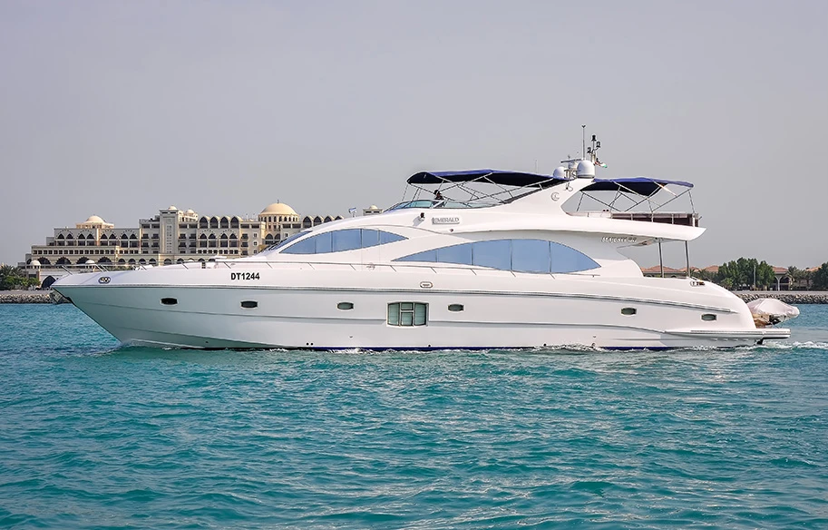 88 ft private yacht yatch booking dubai