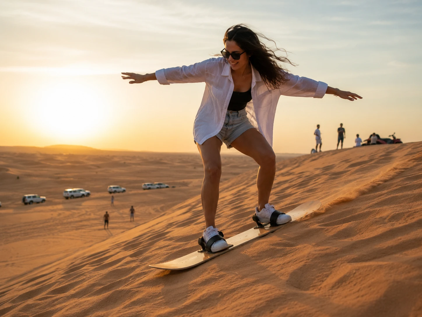 sand boarding Dubai